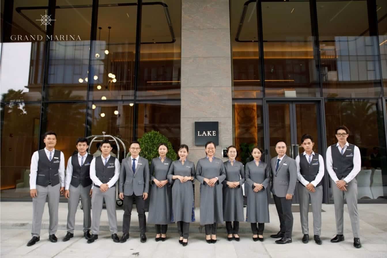 Đội ngũ quản gia Marriott tại tòa Lake.