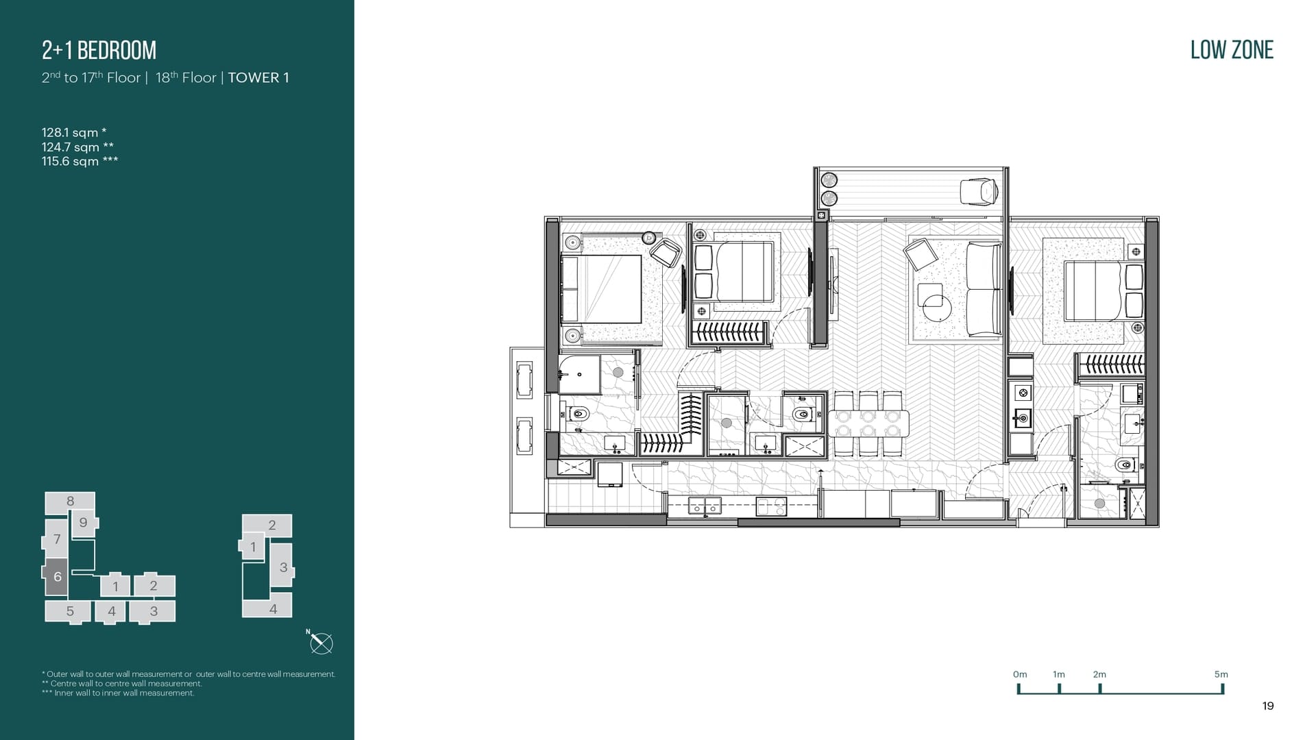 Sơ đồ bố trí mặt bằng căn 2+1 BR Slow Zone tại Narra Residences thể hiện sự tinh tế trong cách sắp đặt không gian riêng tư, tối đa hóa công năng sử dụng và đảm bảo sự riêng tư tuyệt đối. Layout 2+1 BR Narra Residences phân chia không gian thông minh, mang lại sự riêng tư và ấm cúng cho gia đình trẻ.