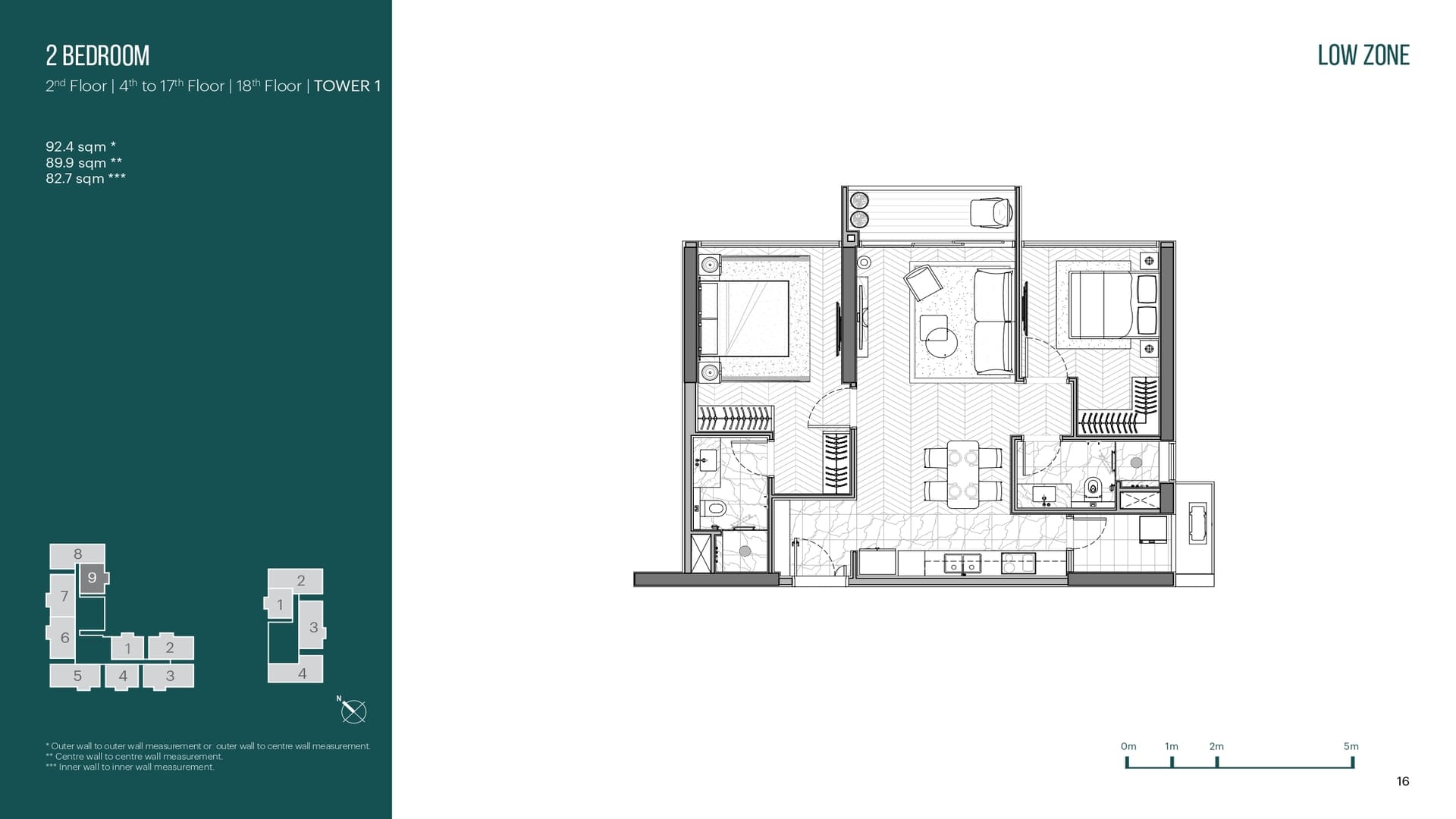 Layout căn hộ 2 phòng ngủ Slow Zone Narra Residences sở hữu bố cục cân đối, phòng khách rộng rãi nối liền sân hiên xanh mát, tạo không gian sinh hoạt lý tưởng cho các gia đình trẻ hiện đại. Layout căn hộ 2 BR Narra Residences bố trí hợp lý, tối ưu diện tích sinh hoạt và đón trọn ánh sáng tự nhiên.