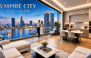 Tầm nhìn đắt giá ôm trọn dải sông Sài Gòn thơ mộng và nhịp sống sầm uất trung tâm Quận 1 mang đến cho cư dân Empire City không gian thư giãn trọn vẹn cùng giá trị gia tăng bất động sản vượt trội.